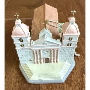 Vintage Mervyns California Missions Series Mission Santa Barbara Ornament
